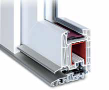 Sicherheit auch für Nebeneingänge. Große Gestaltungsvielfalt ermöglicht harmonische Integration in den Stil von Fenstern und Haustür. Gefertigt in Schüco CT 70 und Schüco Living AS Profilen.