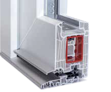 Basierend auf dem Schüco Living AS Qualitätsprofil mit 82 mm Tiefe. Beinhaltet eine behindertengerechte, thermisch getrennte Schwelle nach DIN 1802. Hochwertige Beschläge sorgen für DeKa Sicherheit. Vielfältige Gestaltungsvarianten und Türfüllungen für Individualität.