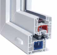 Basierend auf Schüco CT 70 Profilen. Bietet gute Wärme- und Schalldämmung, vielfältige Gestaltungsmöglichkeiten, elegante Linien und geringe Bautiefe, ideal für Modernisierungen. Schmale Optik durch tief sitzenden Glasrand.